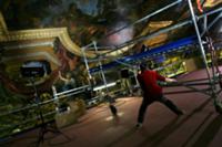 Реставрация Зеркального зала в Версальском дворце,
