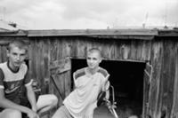 Начинающие байкреы в поселке Новокаолиновый, Челяб