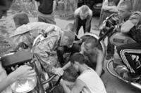 Начинающие байкреы в поселке Новокаолиновый, Челяб