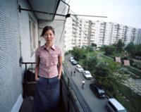 Молодежь России. На фото - 22-летняя Мира позирует
