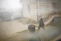 Вид из окна поезда 'Fushe Kosova - Peja' на станци