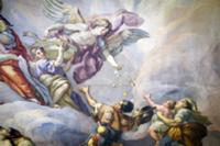 Рождество на площади Карлсплац в Вене, Австрия. На