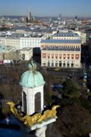Рождество на площади Карлсплац в Вене, Австрия. На