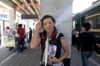 Поезд для сезонных рабочих, едущих на уборку хлопк