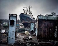 Побережье Чёрного моря, Украина, декабрь 2008. На 