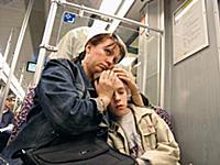 Фоторепортаж о пассажирах немецкого метро, Берлин,