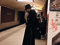 Фоторепортаж о пассажирах немецкого метро, Берлин,