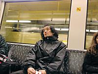 Фоторепортаж о пассажирах немецкого метро, Берлин,