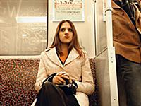 Фоторепортаж о пассажирах немецкого метро, Берлин,
