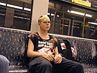 Фоторепортаж о пассажирах немецкого метро, Берлин,