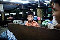 Myanmar / Yangon / 2014 / School on wheels / Boy w