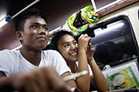 Myanmar / Yangon / 2014 / School on wheels / Boys,