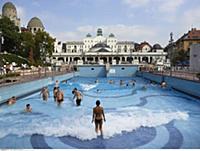 Hungary / Budapest / 2014 / Gellert thermal bath.
