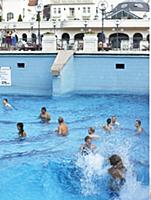 Hungary / Budapest / 2014 / Gellert thermal bath.
