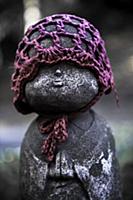 Japan / Tokyo / Minato / Zojoji Temple / Jizo stat