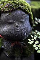 Japan / Tokyo / Minato / Zojoji Temple / Jizo stat