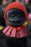 Japan / Tokyo / Minato / Zojoji Temple / Jizo stat