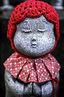Japan / Tokyo / Minato / Zojoji Temple / Jizo stat