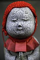 Japan / Tokyo / Minato / Zojoji Temple / Jizo stat