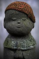 Japan / Tokyo / Minato / Zojoji Temple / Jizo stat