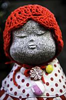 Japan / Tokyo / Minato / Zojoji Temple / Jizo stat