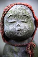 Japan / Tokyo / Minato / Zojoji Temple / Jizo stat