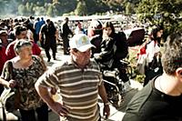 Romania / Negreni / 2014 / Heavy traffic on the br