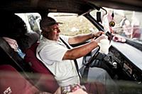 Romania / Negreni / 2014 / Fully packed Dacia and 