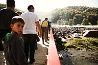Romania / Negreni / 2014 / A boy looks back on the