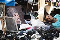 Romania / Negreni / 2014 / Seller wakes up from hi
