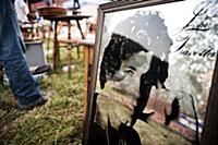 Romania / Negreni / 2014 / Mirror decorated with J