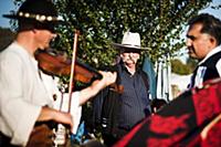 Romania / Negreni / 2014 / Traditional gipsy man w