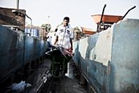 United Arab Emirates / Dubai / 2014 / A worker at 