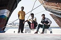 United Arab Emirates / Dubai / 2014 / Ship workers