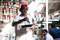 United Arab Emirates / Dubai / 2014 / Fish seller 