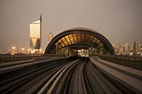 United Arab Emirates / Dubai / 2014 / Metro statio