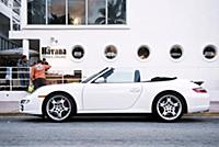 USA / Florida / Miami / 2009 / A Porsche cabriolet