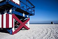 USA / Florida / Miami / 2009 / Beach Guard tower a