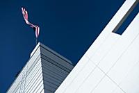 USA / Florida / Miami / 2010 / American flag on a 