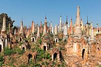 MYANMAR / Shan State / Inle Lake / Indein / Numero