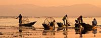 MYANMAR / Shan State / Inle Lake / Evening mood at