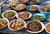 MYANMAR / Yangon / 2015 / A choice of various curr