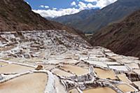 PERU / Cusco / Urubamba Valley / Maras / Salineras