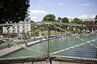 France / Paris / 2015 / Lovelocks / View on the Ja