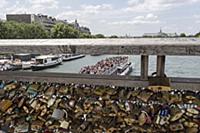 France / Paris / 2015 / Lovelocks / View on a tour
