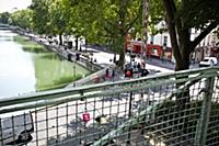 France / Paris / 2015 / Lovelocks / Passerelle ove