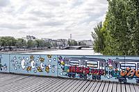 France / Paris / 2015 / Lovelocks / Pont des Arts 