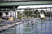 France / Paris / 2015 / Lovelocks / Passerelle Bic
