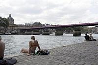 France / Paris / 2015 / Lovelocks / View on the Po