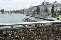 France / Paris / 2015 / Lovelocks / View on a tour